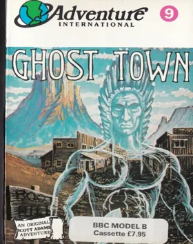 Adventure 09 - Ghost Town - BBC v1.0 (1984)(Adams)[a][GHOST] box cover front